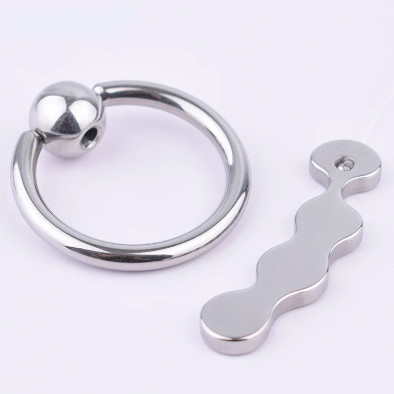 Perles de massage prostatique en metal L