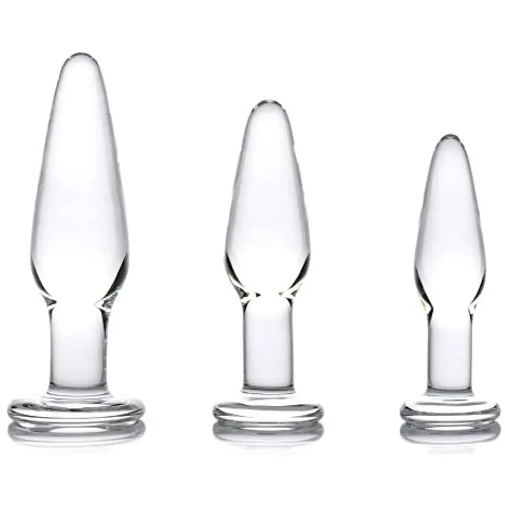 Plug Anal Allonge en verre 