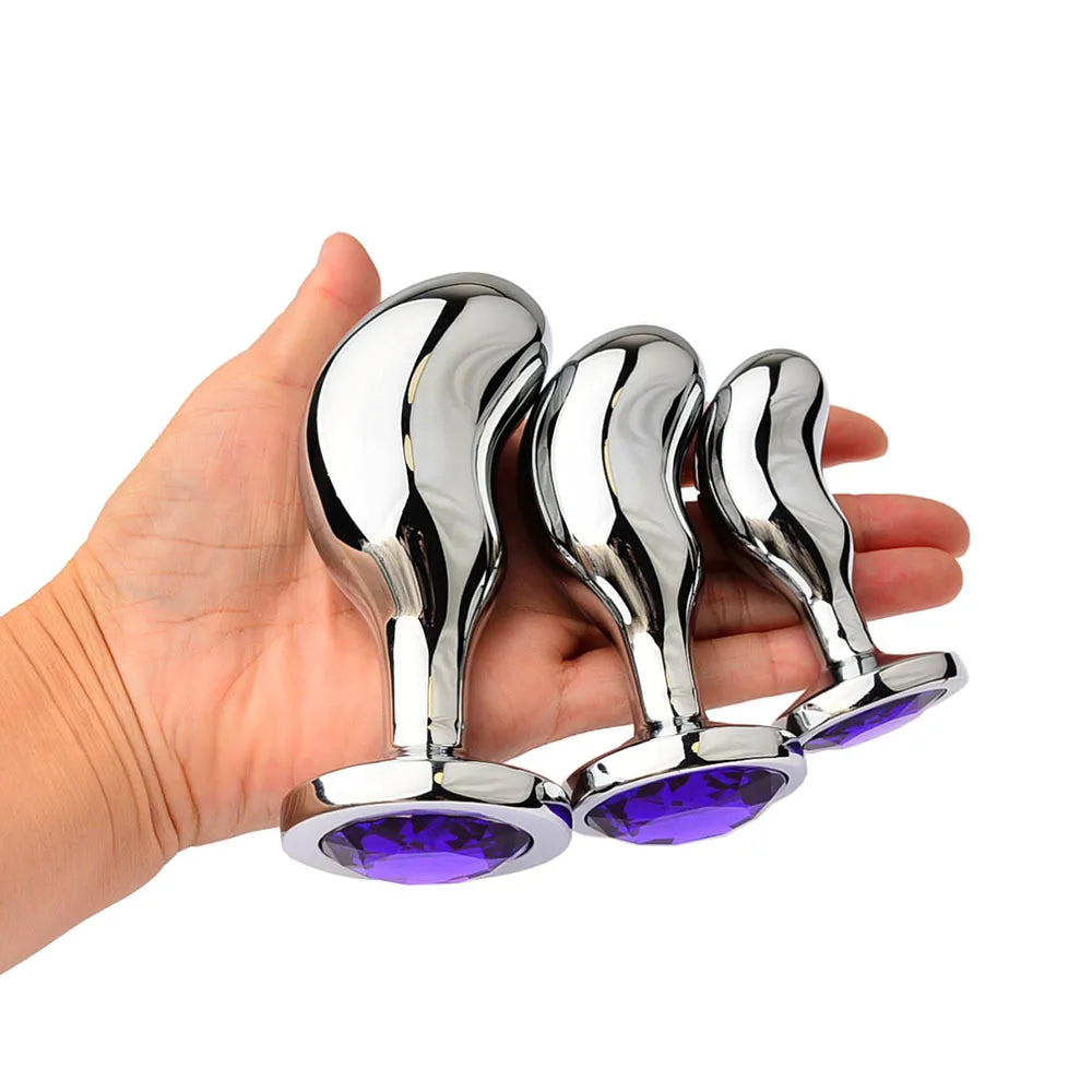 Plug Anal Design Incurve Diamant Violet 