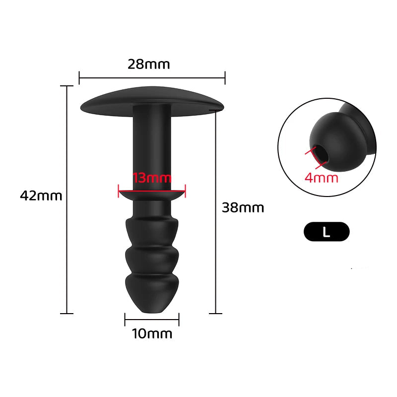 Plug d'urètre en silicone L