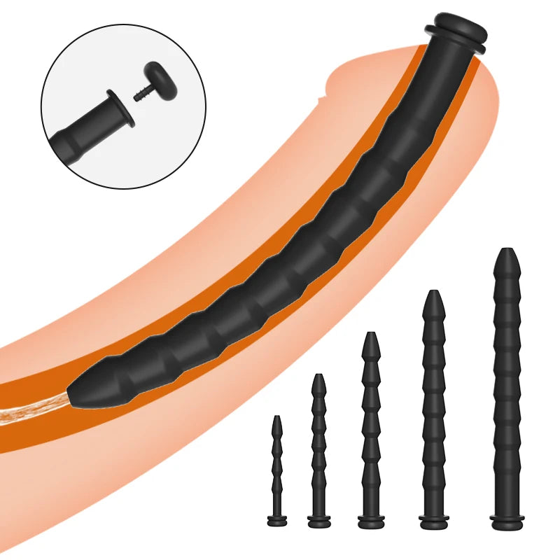 Plug uretral en silicone souple 