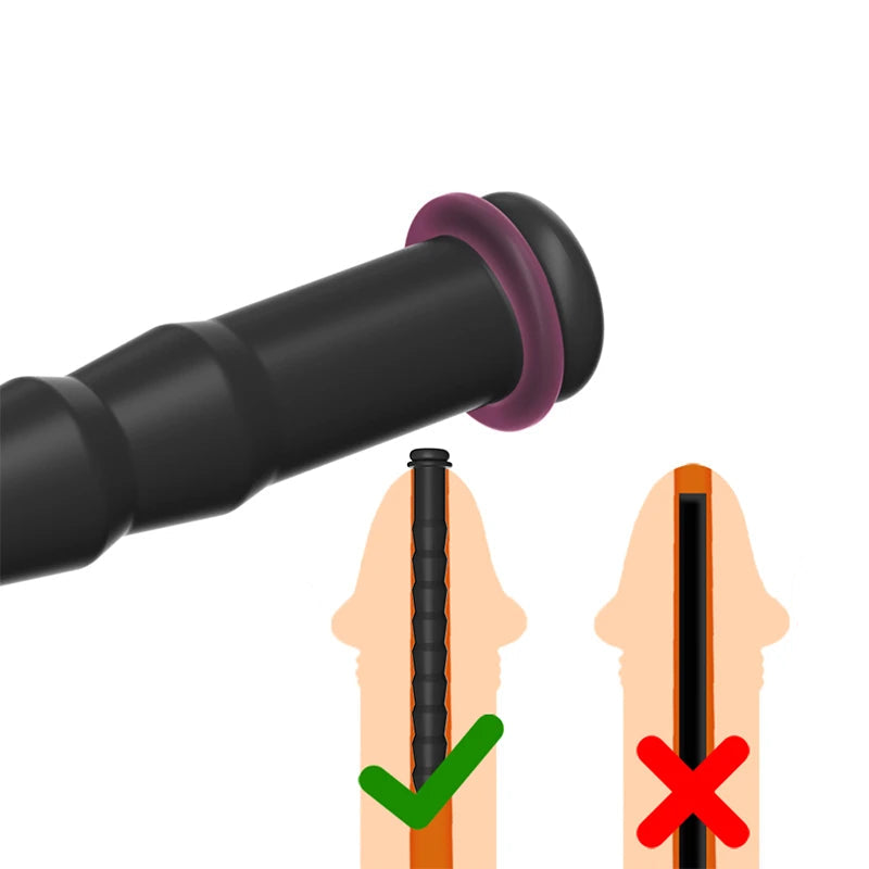Plug uretral en silicone souple 