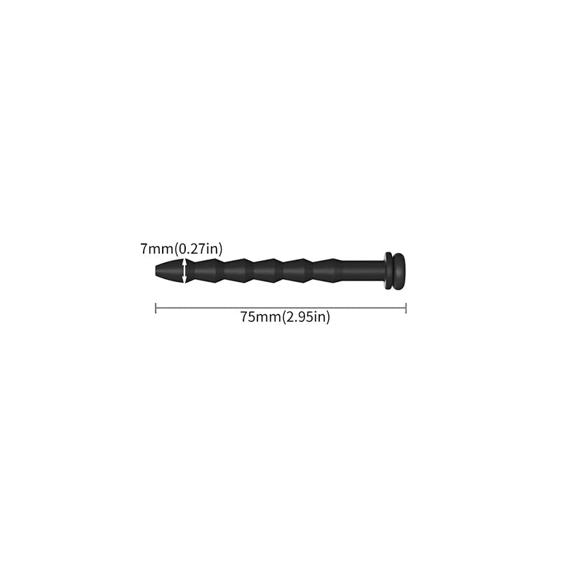 Plug uretral en silicone souple M