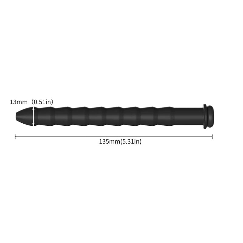 Plug uretral en silicone souple XXL