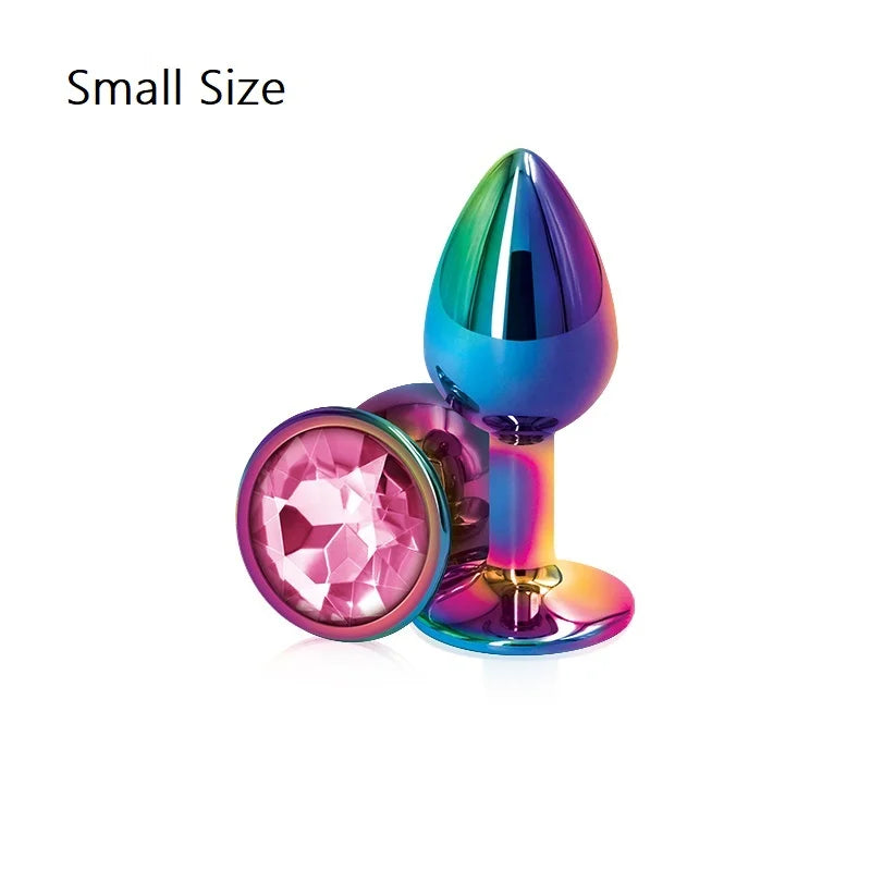 Plug Anal Coloré en métal