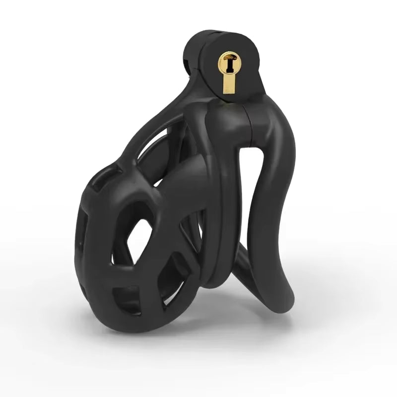 Cage de Chasteté Cobra en résine noire