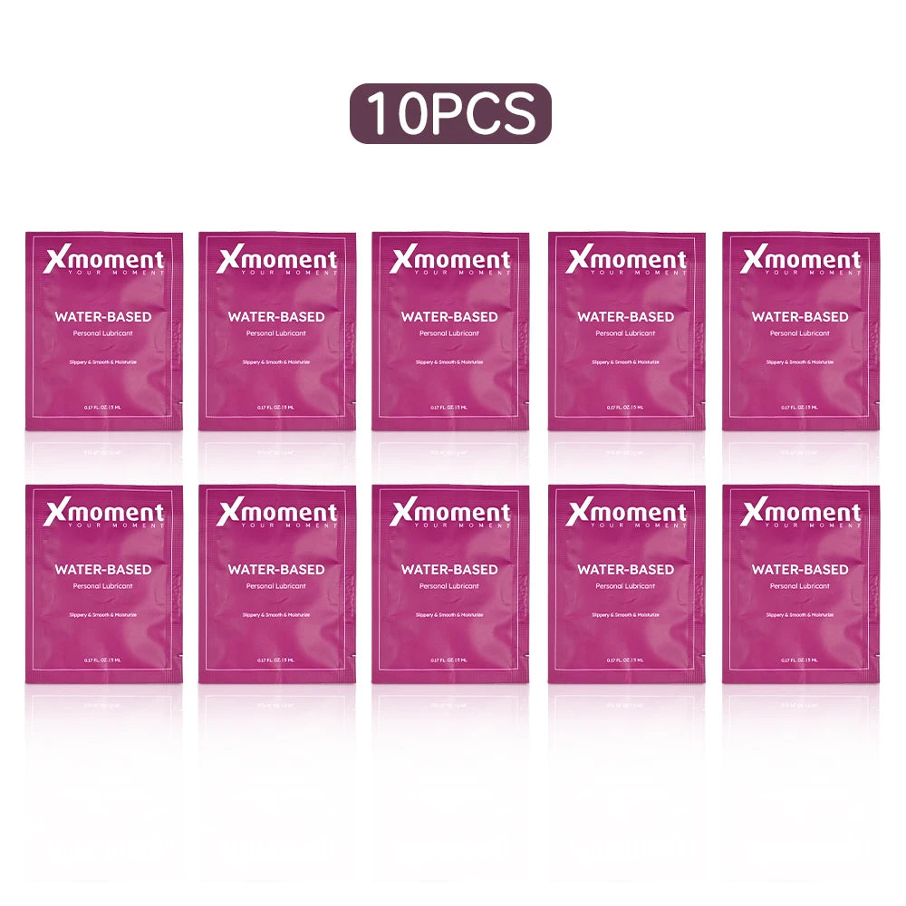Sachets de Gel Lubrifiant à base d'eau 10
