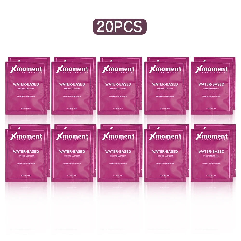 Sachets de Gel Lubrifiant à base d'eau 20