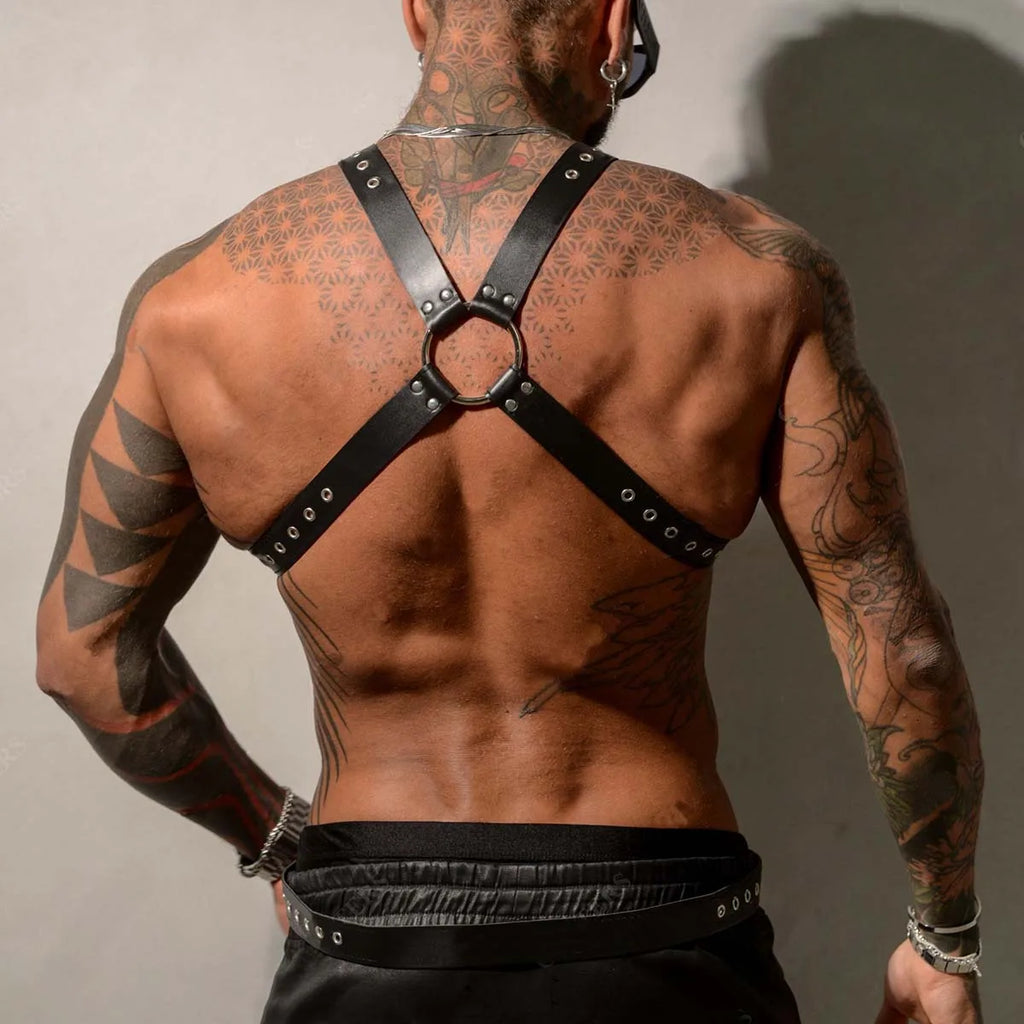 Integraler BDSM Harness für Männer