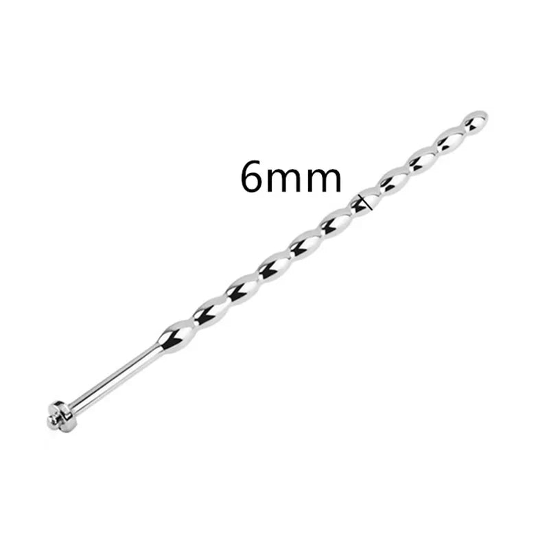 Sonde d'urètre en métal 6mm