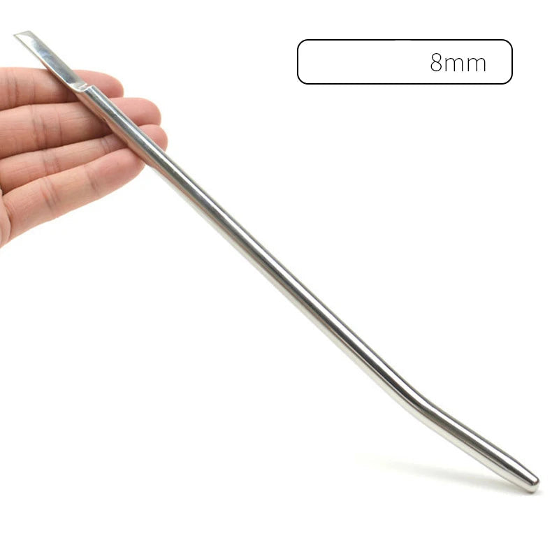 Sonde urétrale à embout coudé 8mm