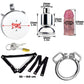 pack integral cage chastete penis veineux souple