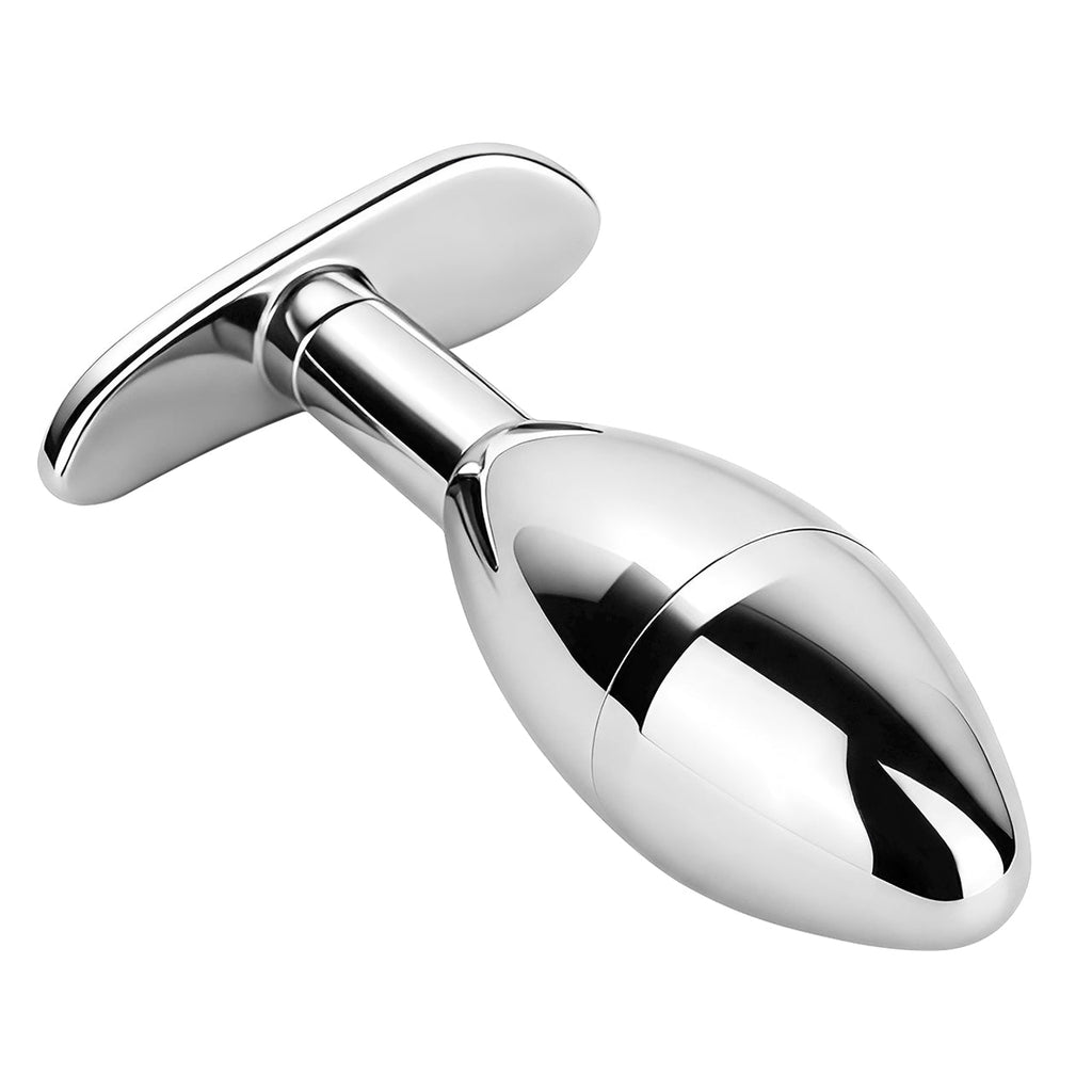 Plug Anal Coffre à Clé en métal avec tête creuse dévissable pour ranger une clé