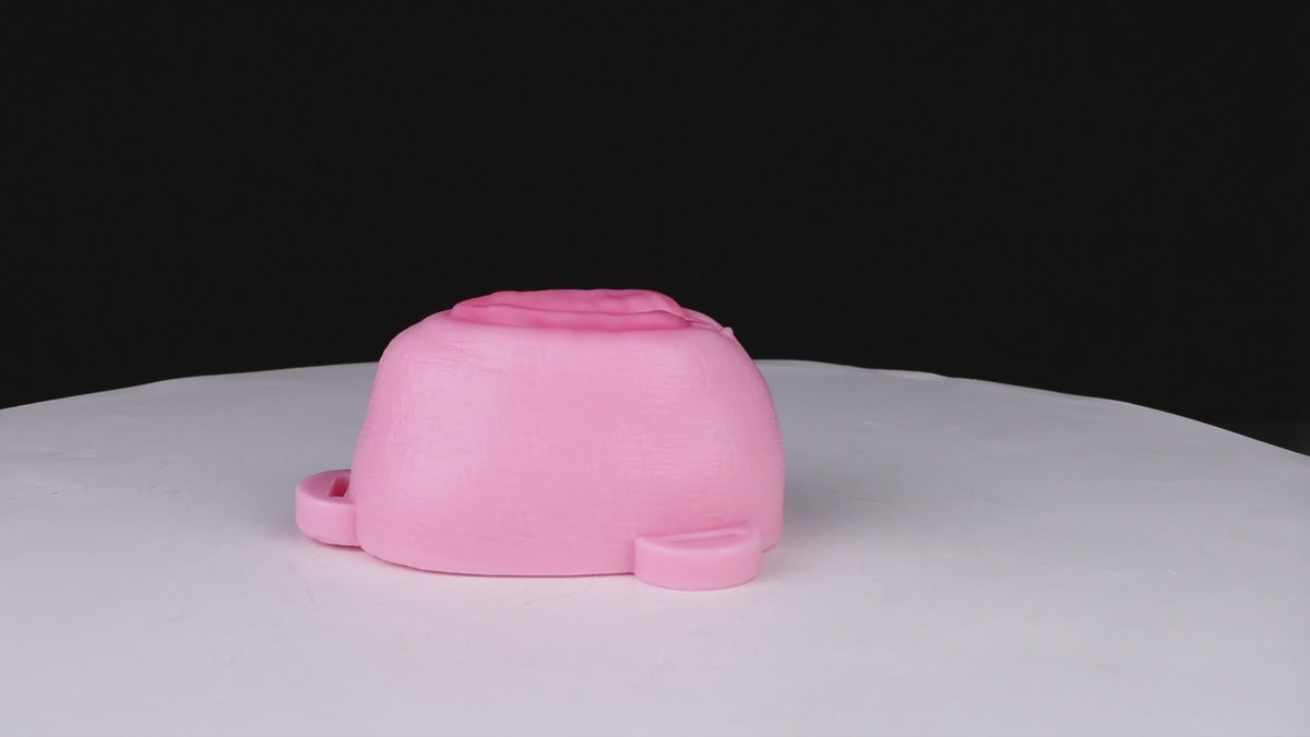 Ceinture de chasteté vagin grandes lèvres ouvertes en silicone souple