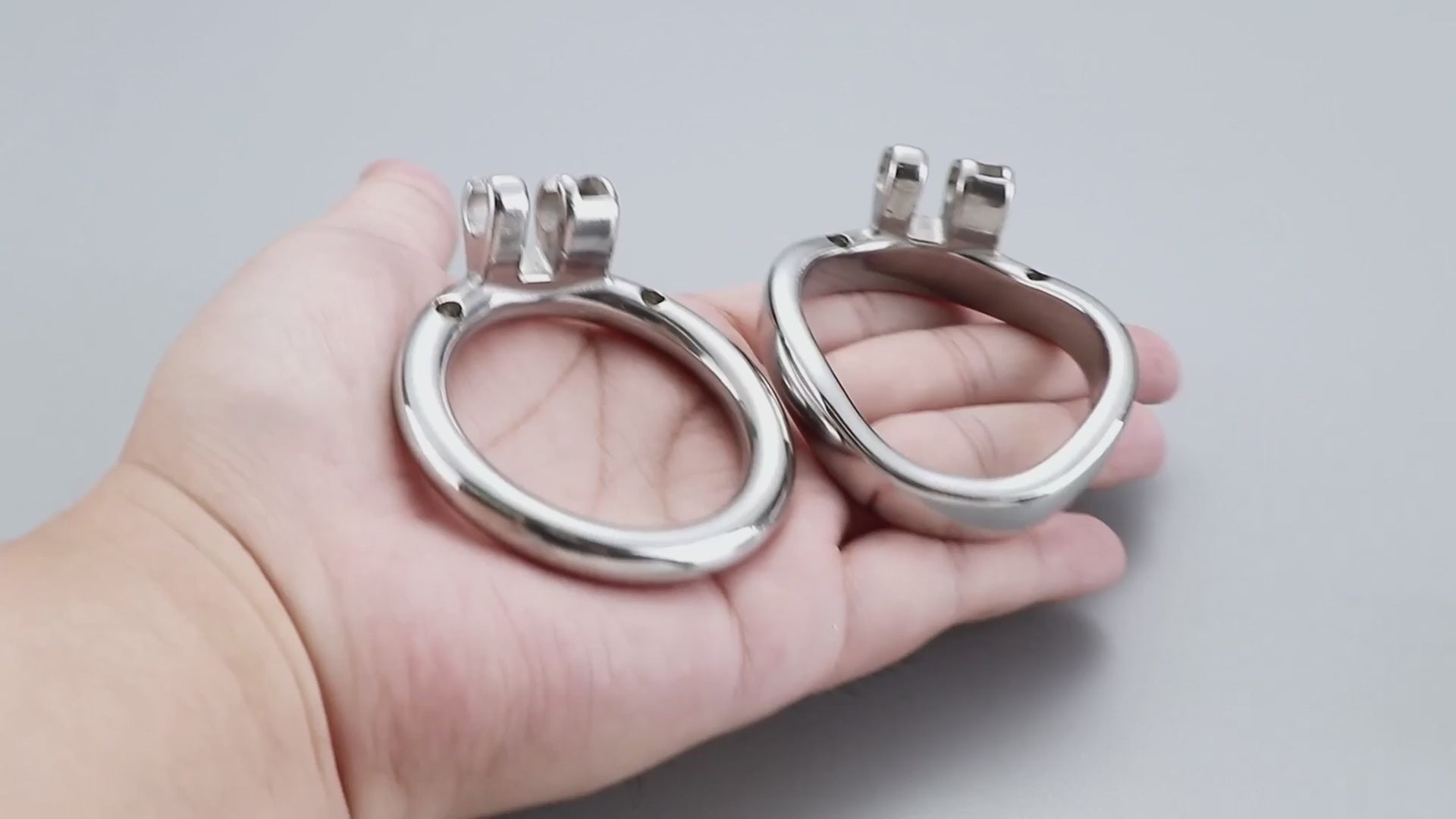 Petite cage de chastete Tigre en metal