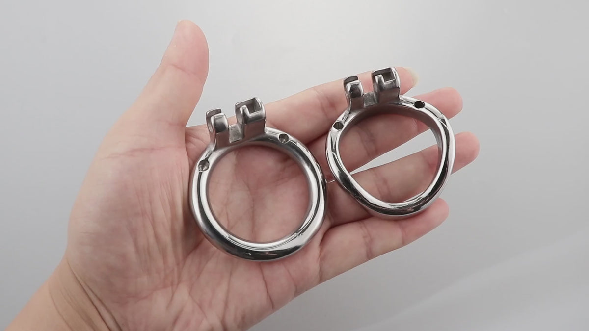 Cage de chastete poisson en metal